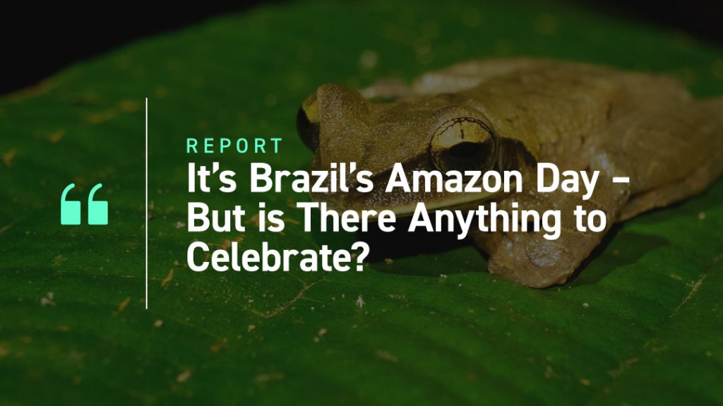 It’s Brazil’s Amazon Day But is There Anything to Celebrate?