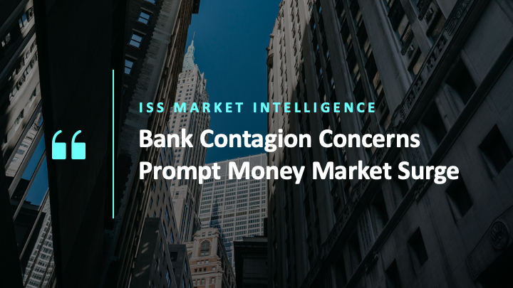 Bank Contagion Concerns Prompt Money Market Surge