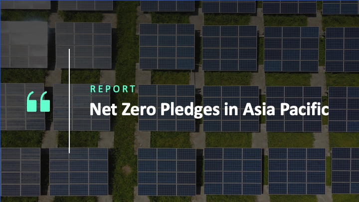 Net Zero Pledges in Asia Pacific