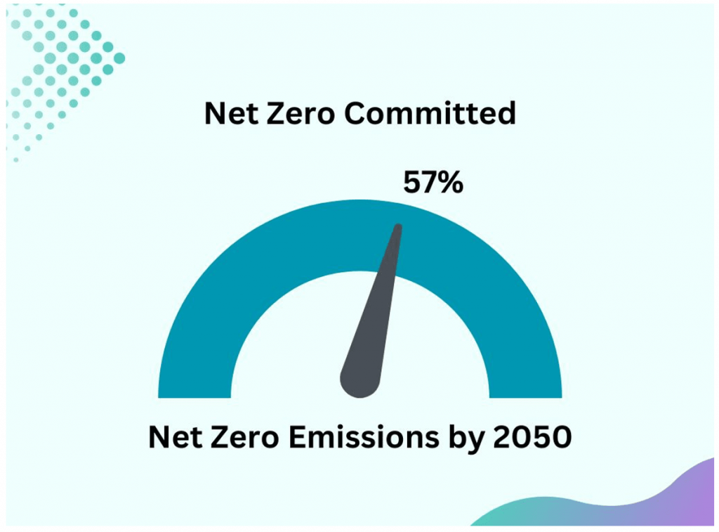 Figure 1 - Net Zero Commitment Declarations among Companies in Europe