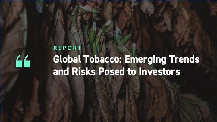 Global Tobacco - Emerging Trends and Risks Posed to Investors