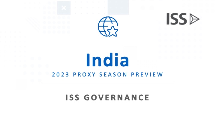 India Proxy Season Preview 2023