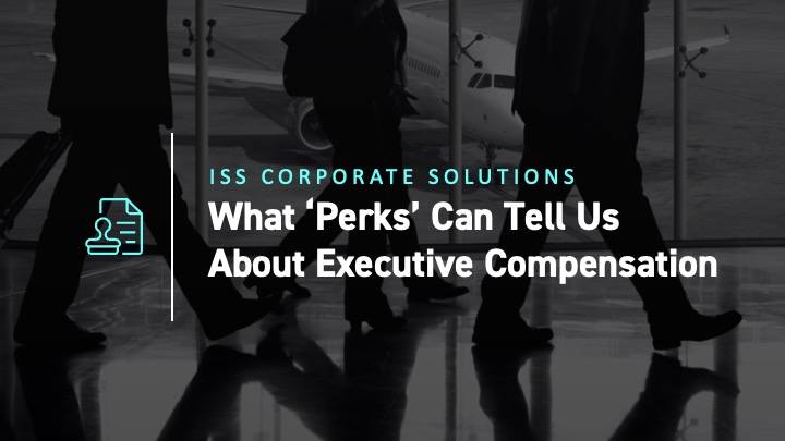 What Perks Can Tell Us About Executive Compensation cover image