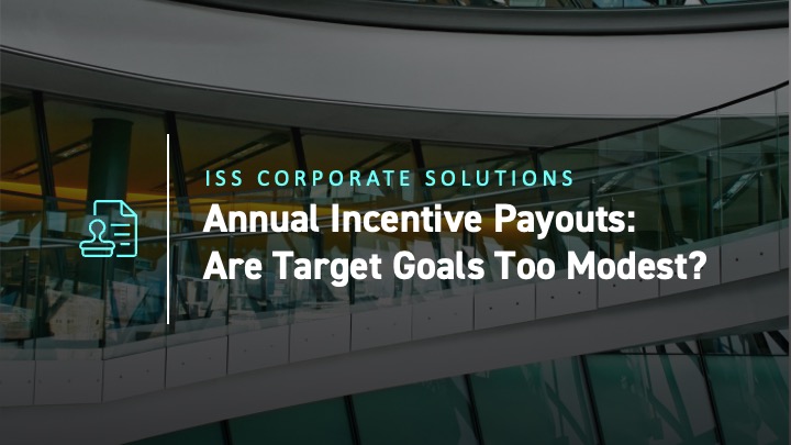 annual incentive payouts
