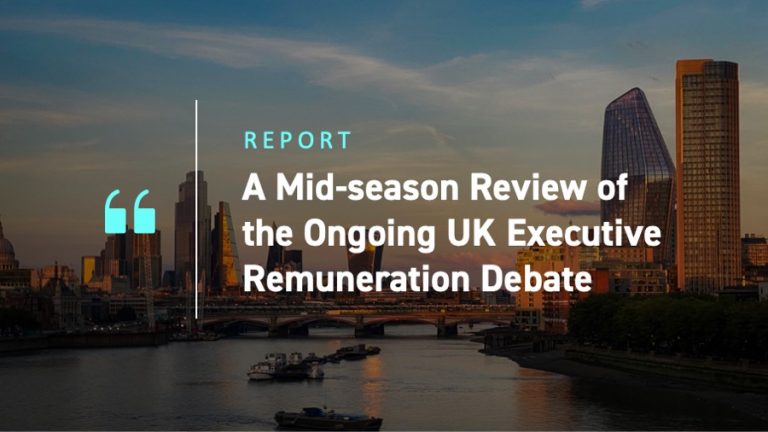 A Mid-season Review of the Ongoing UK Executive Remuneration Debate