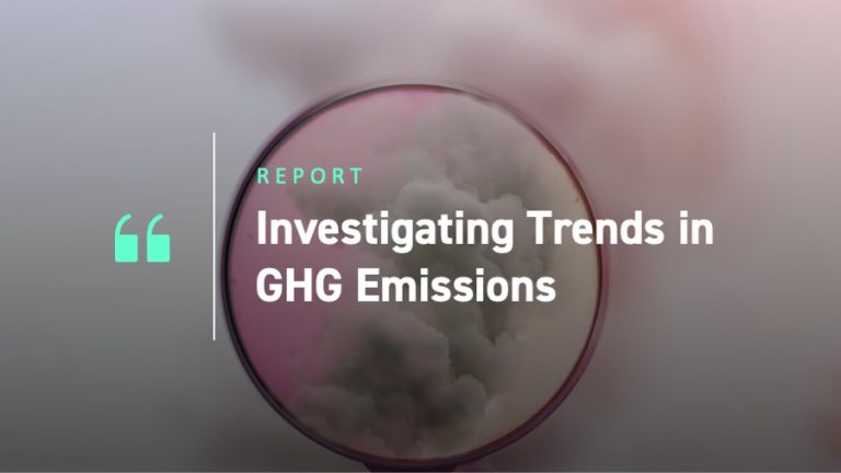 Investigating Trends in GHG Emissions