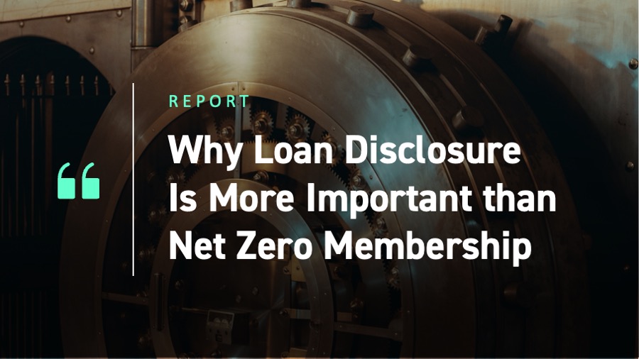 Why Loan Disclosure Is More Important than Net Zero Membership